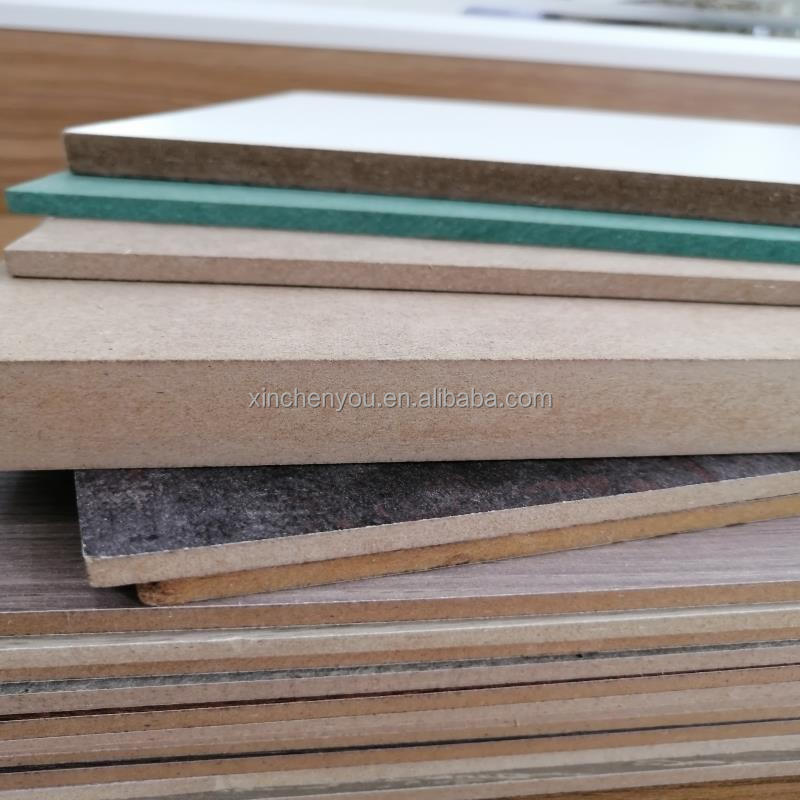 1220x2440x18mm snow white melamine HMR MDF /Moisture Resistant MDF