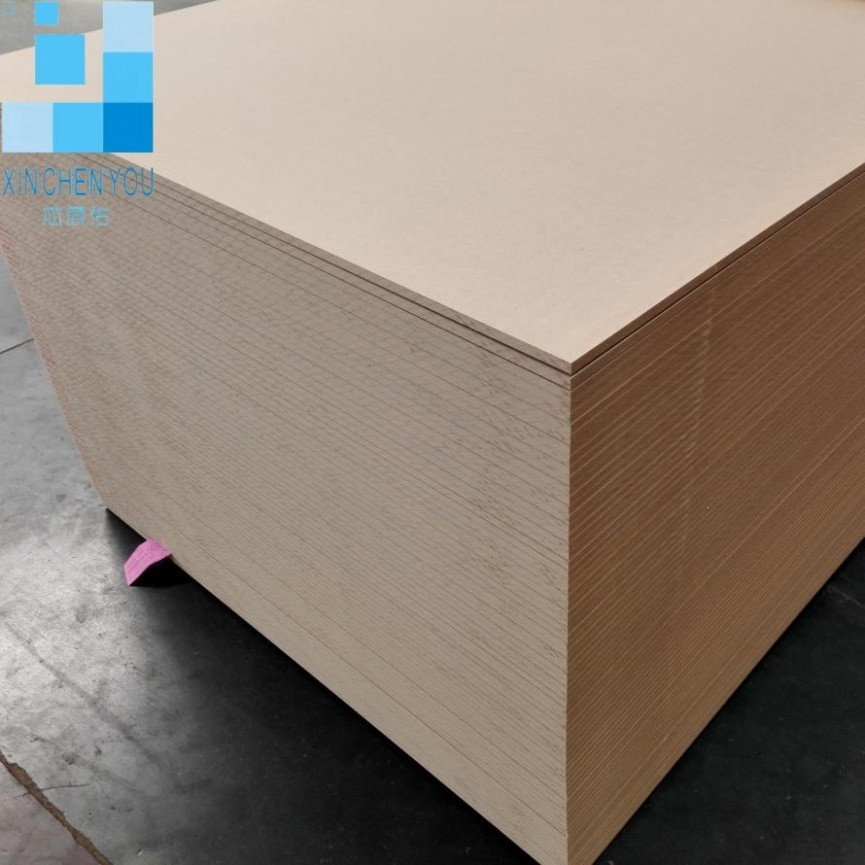 1220x2440x18mm snow white melamine HMR MDF /Moisture Resistant MDF