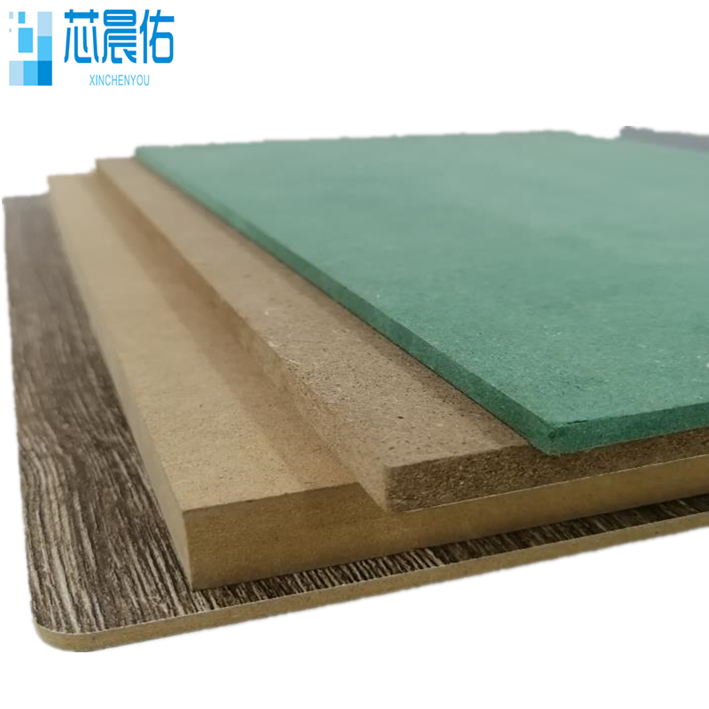 1220x2440x18mm snow white melamine HMR MDF /Moisture Resistant MDF