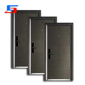 1.5-Hour Fire Protection Project Door Residential Access Fire Door Commercial Steel Wooden Unequal Double Fire Rated Door