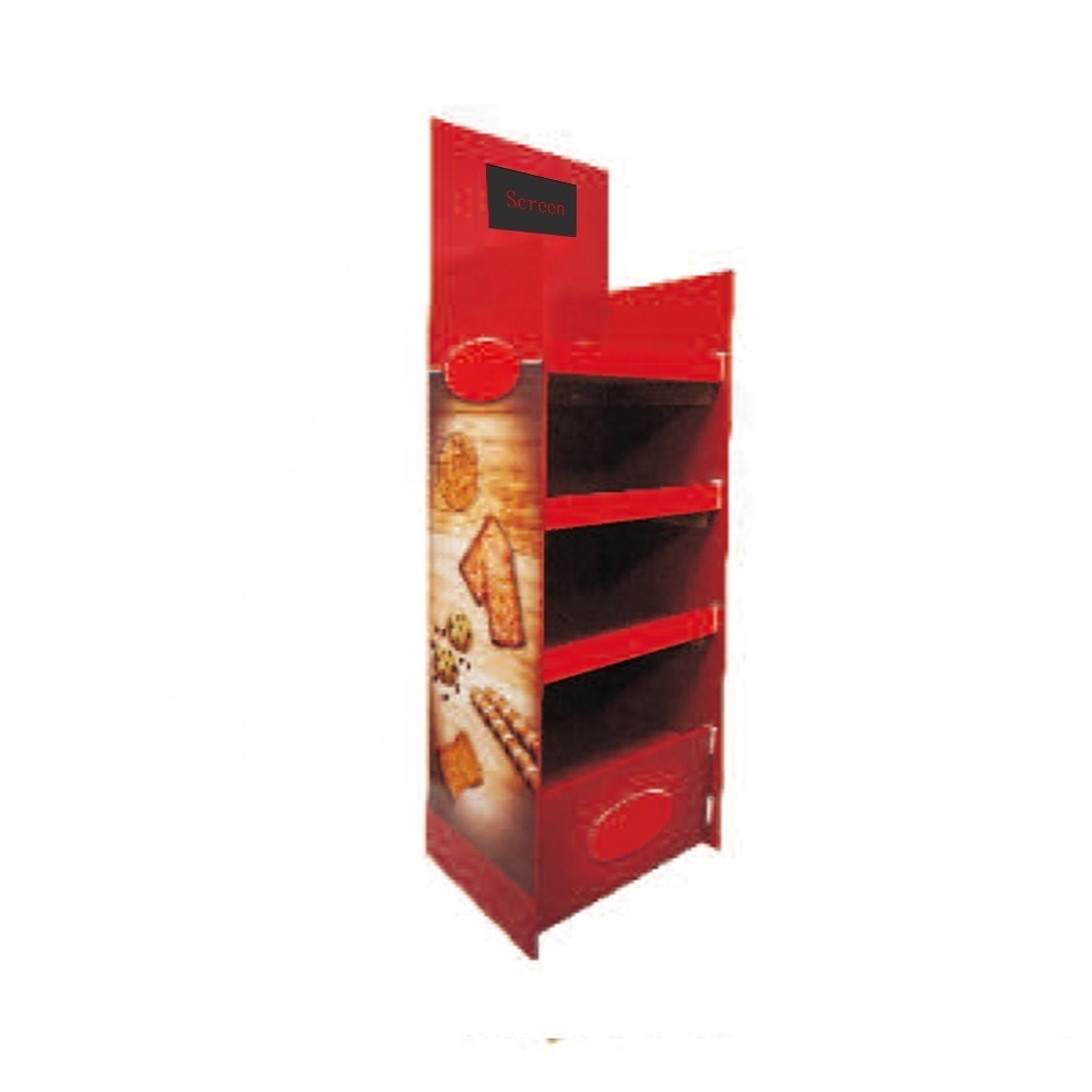 XCLT Promotion Cardboard Displays Rack Display Cardboard Floor Display Stand Customized