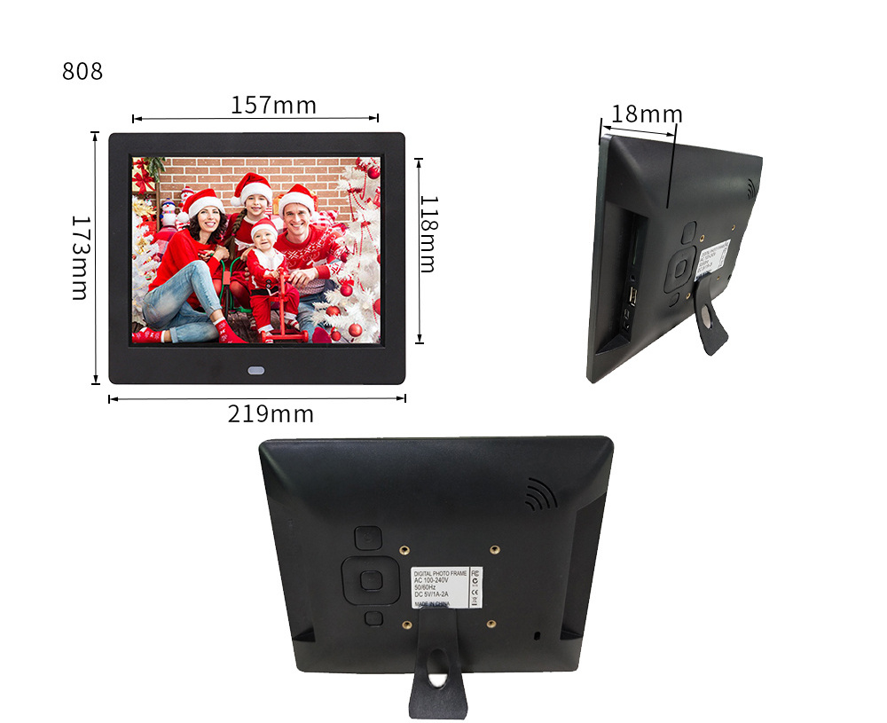 8 inch shopping mall elevator small wall mounts indoor loop 3d video lcd screens android digital board advertising display