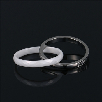 Custom High Quality Men Stainless Steel Love Ring Medieval Women Jewelry