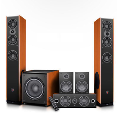 DMSEINC Beautiful No.3 5.1/7.1 Home Theater Audio Set HD Home Bluetooth Speaker Subwoofer