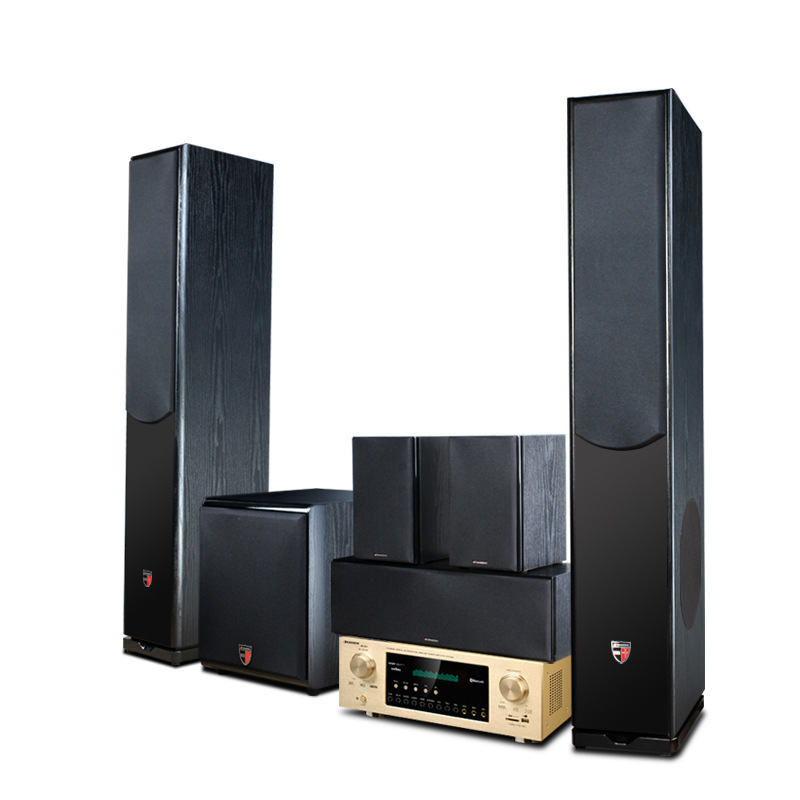 DMSEINC Beautiful No.3 5.1/7.1 Home Theater Audio Set HD Home Bluetooth Speaker Subwoofer