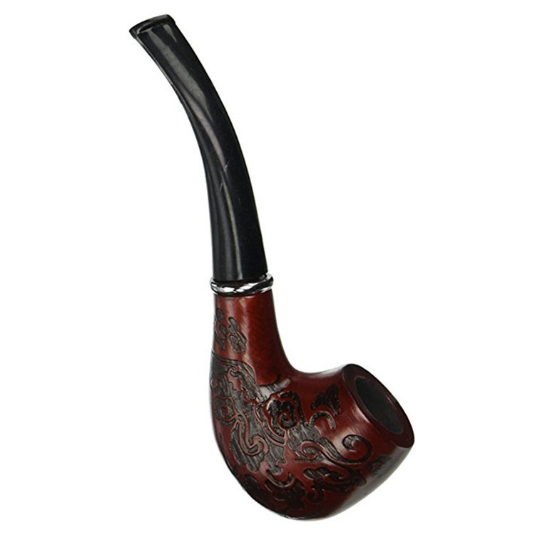 Hot Sale Personalized Handmade Ceramics Carved Smoking Tobacco Pipes