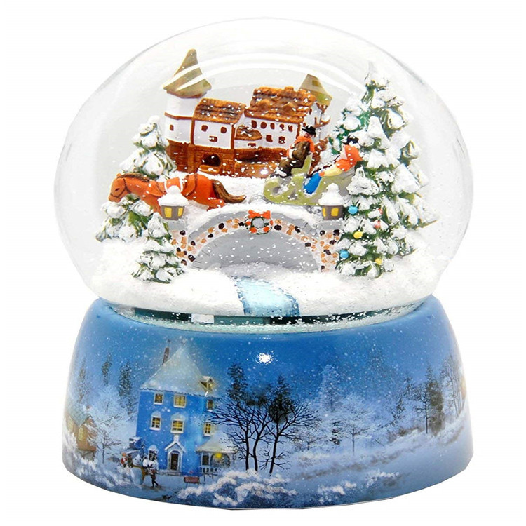 empty snow globe