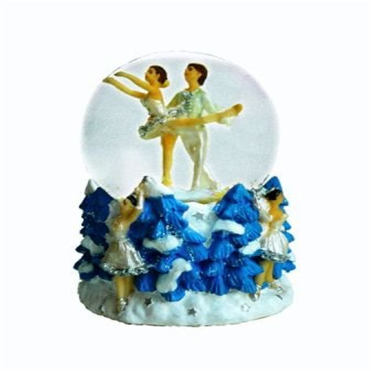 dancing couple snow globe