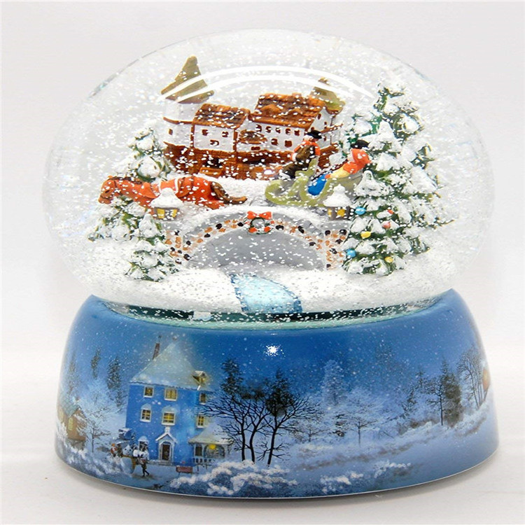 empty snow globe