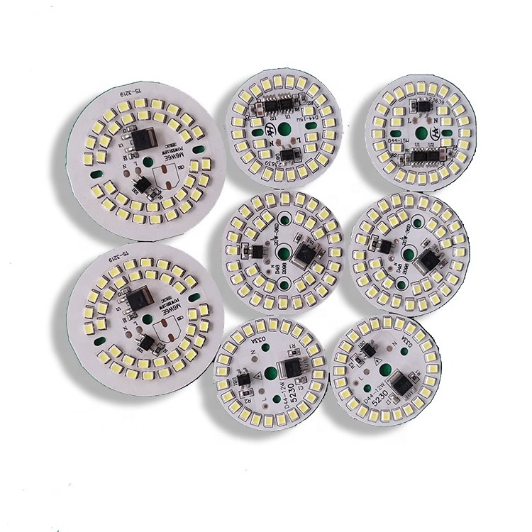 led mcpcb factory full assembly SMT pcb 2835 led chip 5-18W dob bulb pcb manufacturing