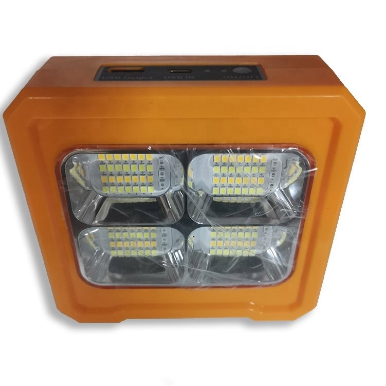 Manufacturer Waterproof Portable solar light led flash light rechargeable led solar flood light