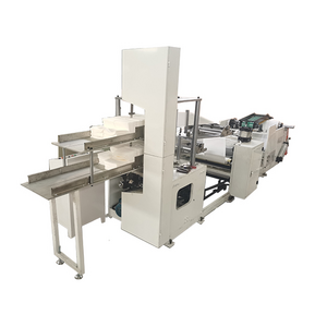 1/4 folding non-woven tissue napkin paper converting machine