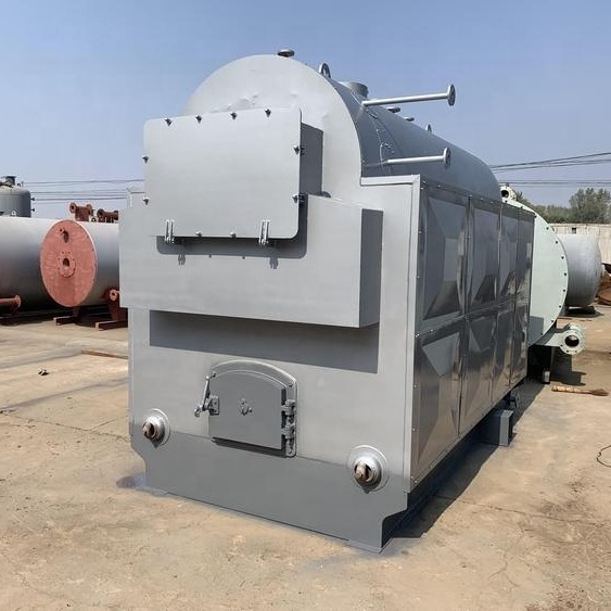 Horizontal 1tph to 16tph Coal Fired Moving Grate Stoker Solid Fuel Steam Boiler For Paper Factory