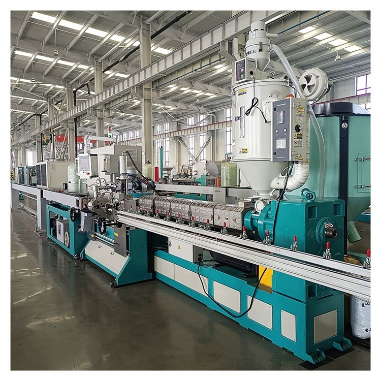 Farm Drip Irrigation System Inlaid Flat Irrigation Hose Making Machine Plastic Tube Manufacturing Machine