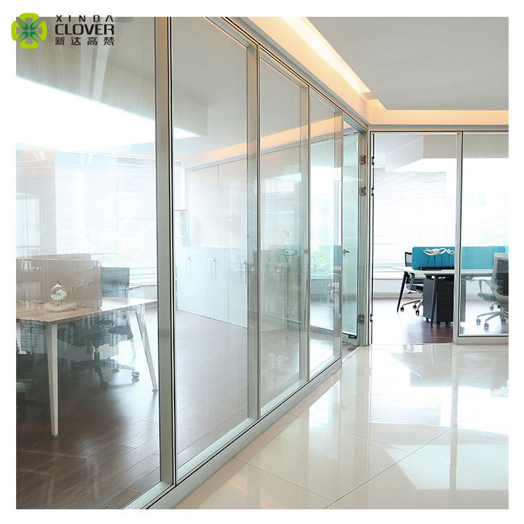 Soundproof Glass Wall Panel Wholesale Office Cubicle Room Divider