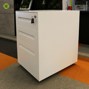 Best price height quality under desk key lock filing cabinet 3 drawer metal file cabinet for home/office