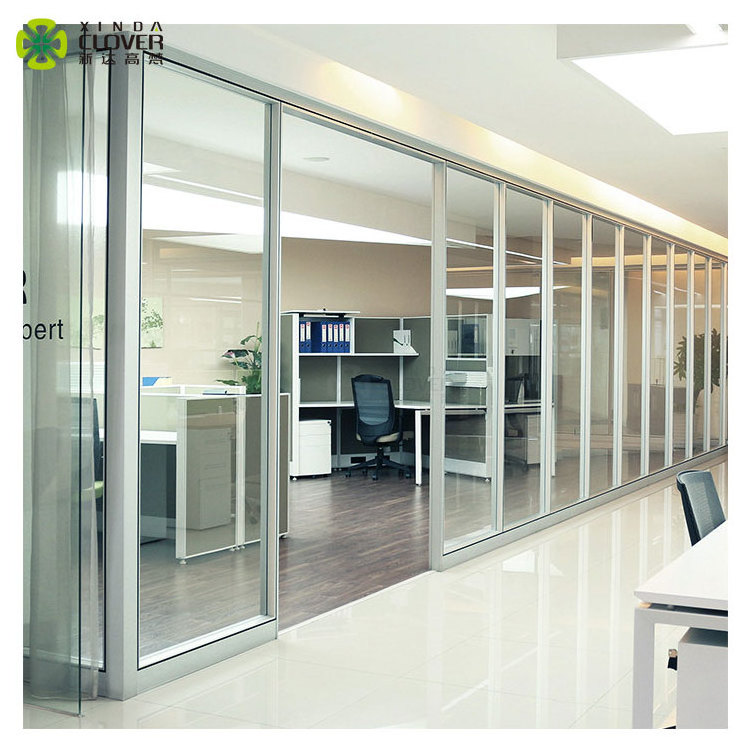 Soundproof Glass Wall Panel Wholesale Office Cubicle Room Divider