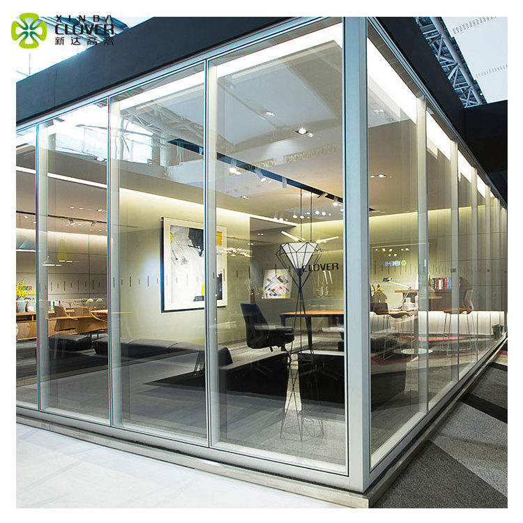 Soundproof Glass Wall Panel Wholesale Office Cubicle Room Divider