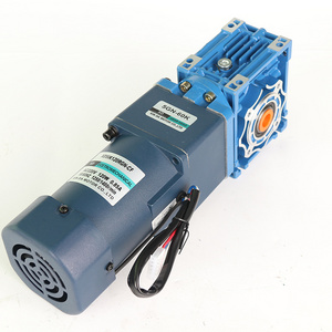 Manufacture Ac motor reducer motor 220V two-stage gear motor 120W with NMRV40 low speed stronger torque