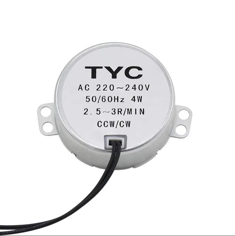 49KTYZ for small home appliances 4W 220V 2.5/5/10/20/30rpm Non directional rotation mini AC motors