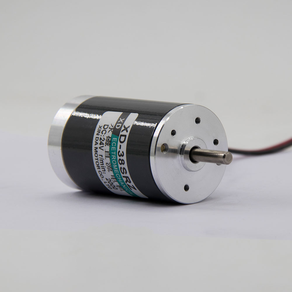 Permanent magnet DC motor 12v24v micro speed regulation forward and reverse small motor shaft diameter 5mm high speed motor