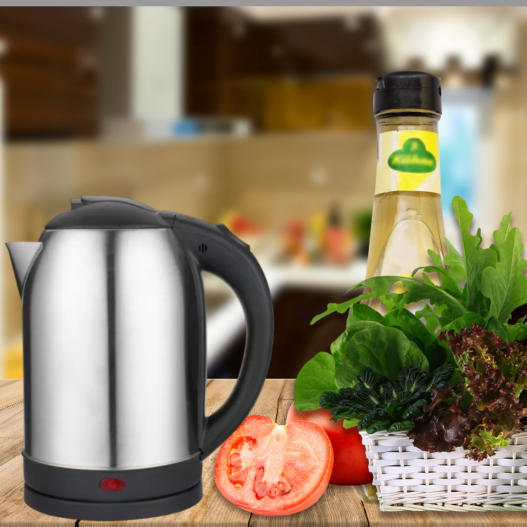 Wholesale specification Electric jug 1.8L Instant Hot Water electric Kettle Black For Office