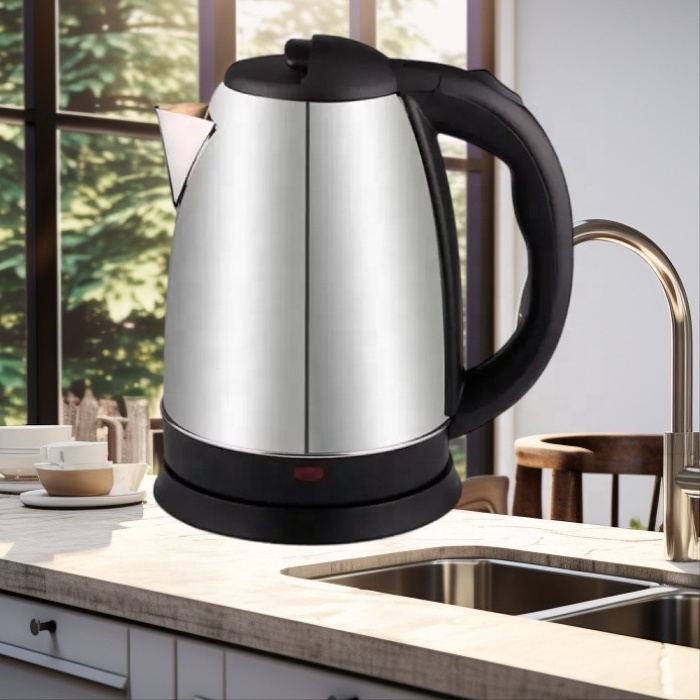 New Products Durable Unique Design Automatic Shut Off Plastic Electric Boiling Kettle Stainless Steel Tea Boiling Kettles