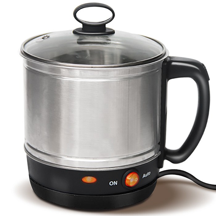 1.5L multifunctional electric cooking pot and instant noodle pot