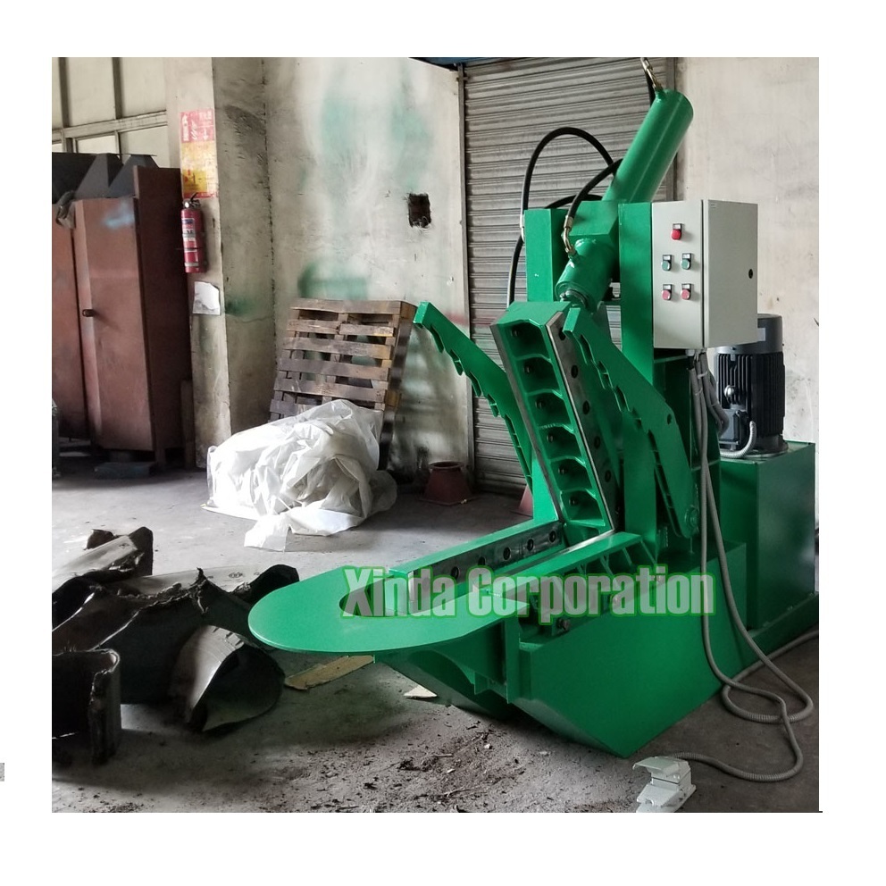 Waste Scrap Tire Jaw Cutter Cutting Machine