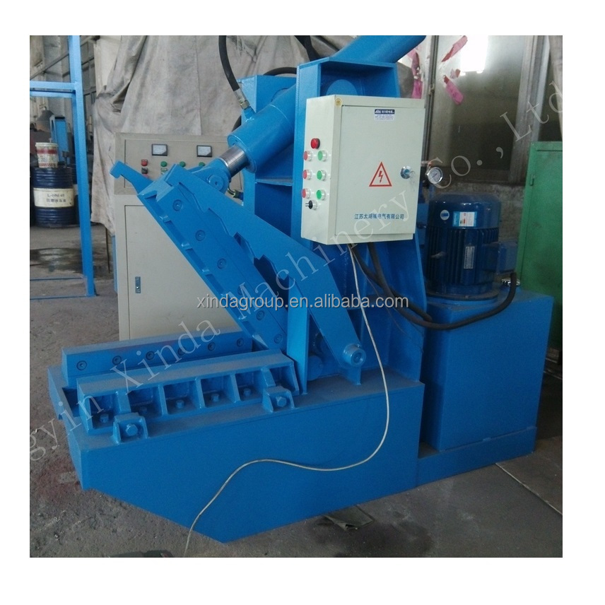 Waste Scrap Tire Jaw Cutter Cutting Machine