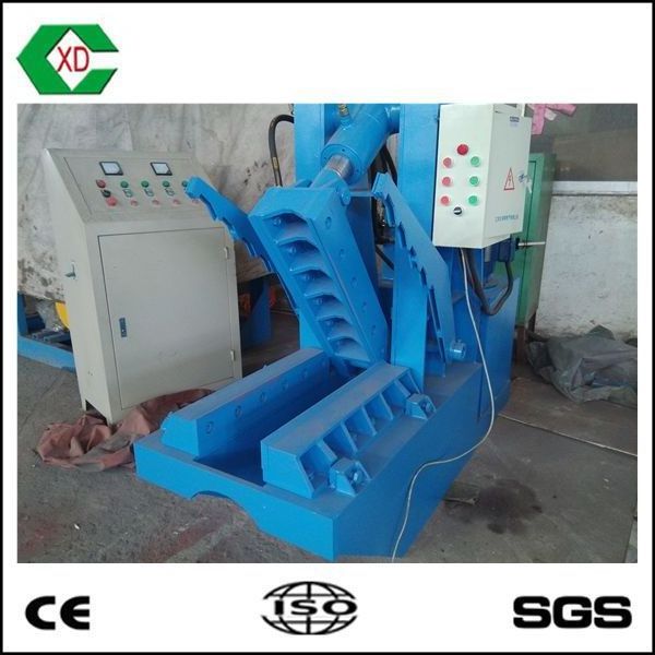 Waste Scrap Tire Jaw Cutter Cutting Machine