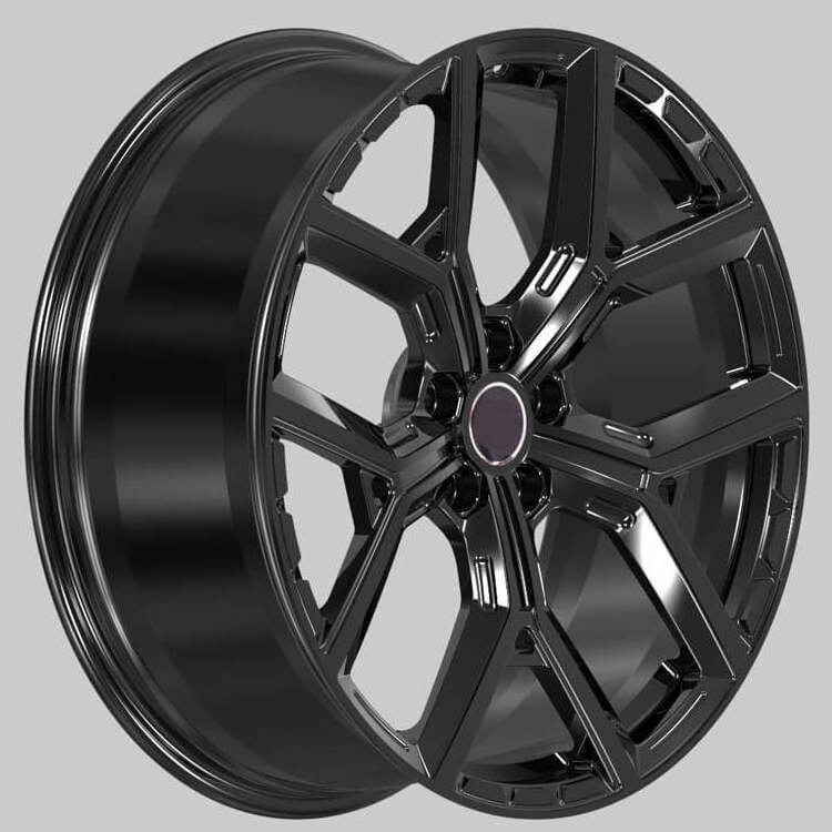 Xinda Wholesale custom Bright black forged 22 inch wheels for Land Rover Defender Rim Range Rover Star Pulse Sp