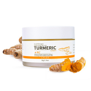 Private Label Wholesale Turmeric Face Care Women Beauty Product Crema Natural Organic Turmeric Extract VC Cream for Woman