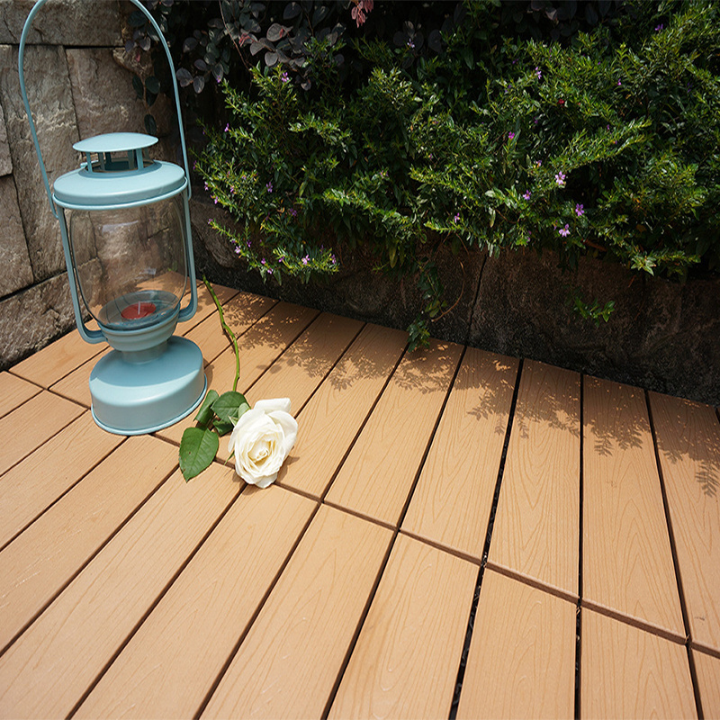 Factory Price composite decking wpc waterproof interlocking composite decking wood composite decking white