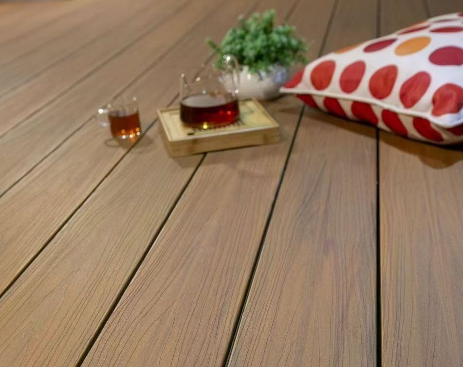 Upgrade Composite Aluminium WPC Decking WPC outdoor anti-slip Decking