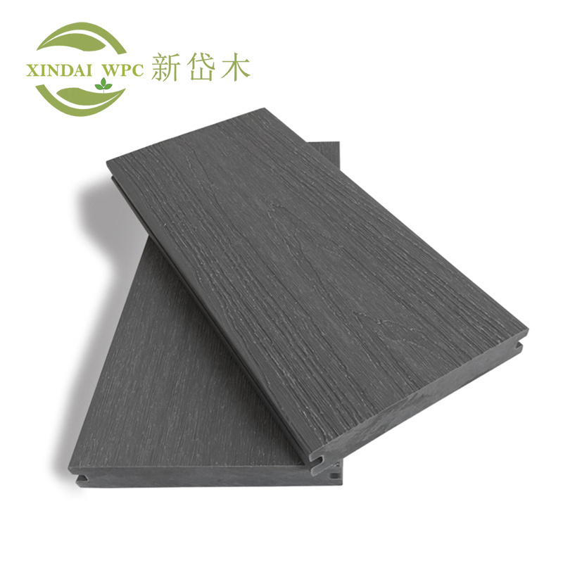 Exterior natural invisible fastening decking outdoor composite decking