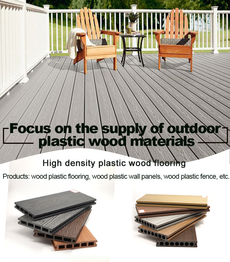 Factory Price composite decking wpc waterproof interlocking composite decking wood composite decking white