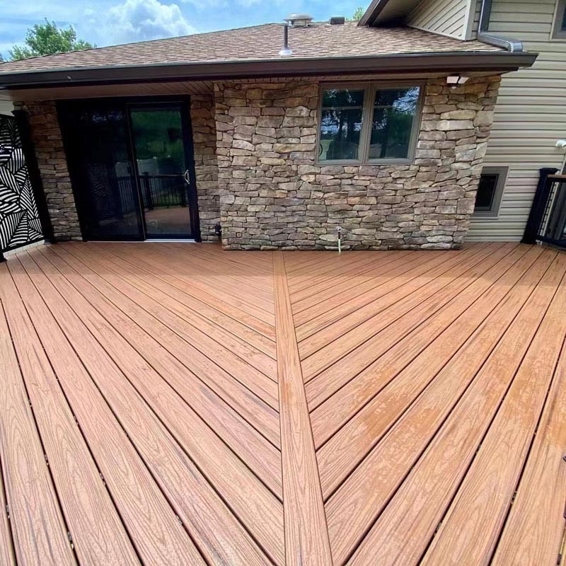 Factory Price composite decking wpc waterproof interlocking composite decking wood composite decking white