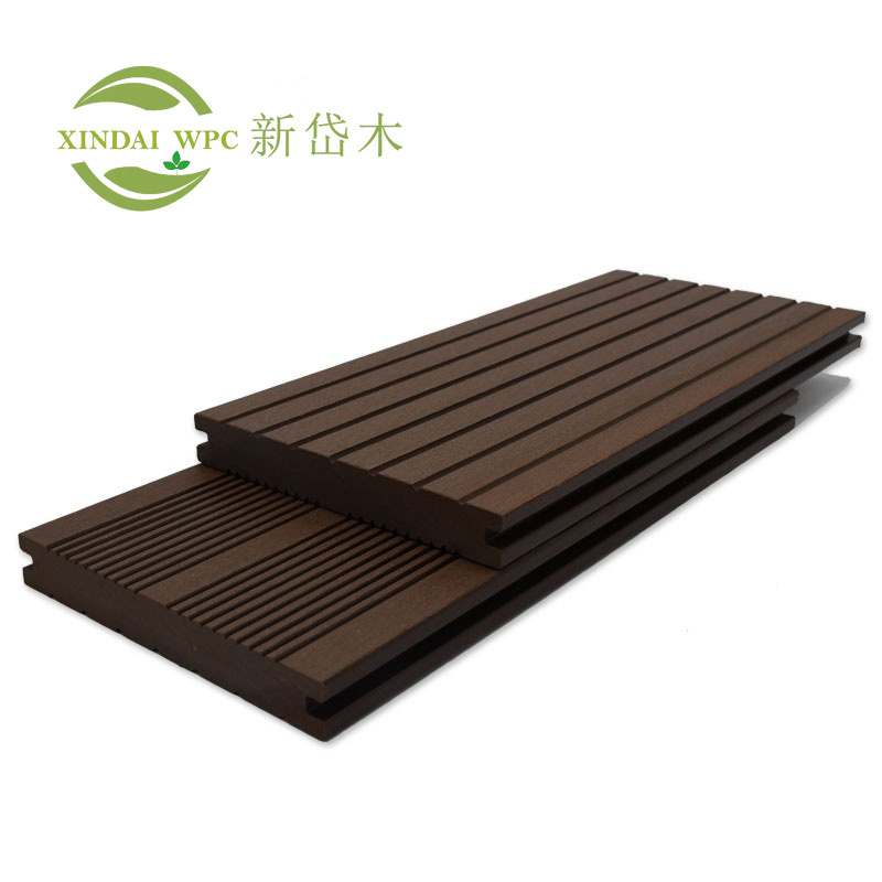 Easy installation wpc decking plastic raised floor system wpc decking