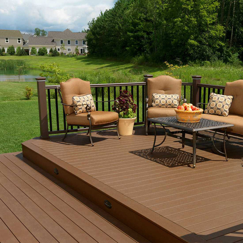 Embossed wpc decking wpc decking outdoor wood