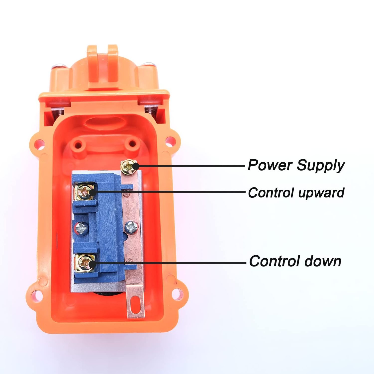 XCD-65CB UP-DOWN Crane Pendant Control Station Push Button Switch with Rubber Cable