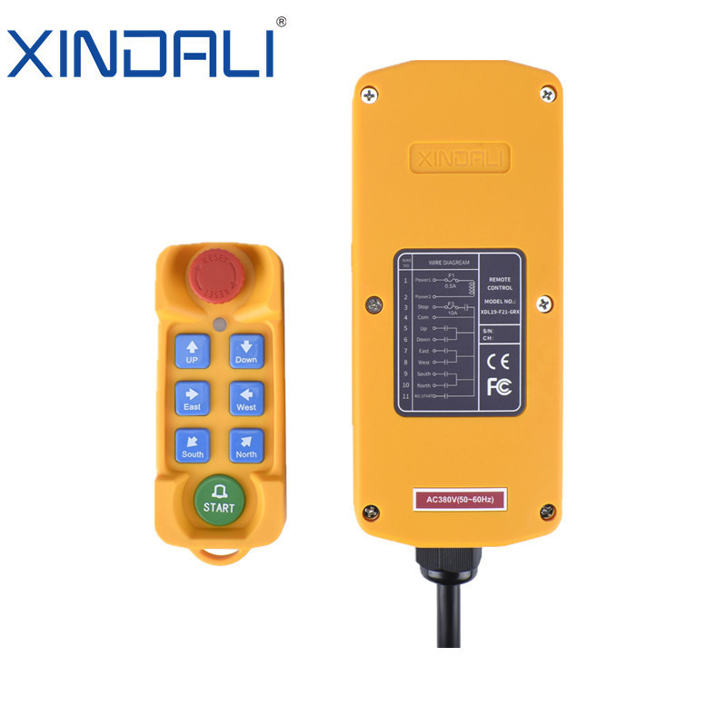 XDL19-F21-6 wireless industrial remote control switch1 industrial wireless remote control  Wireless Remote Control Switch DC 12V