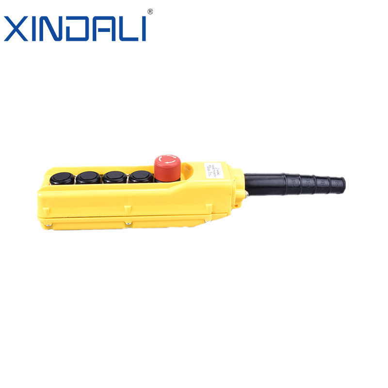 XCD-62C good quality crane 2A waterproof lifting push button control switch box