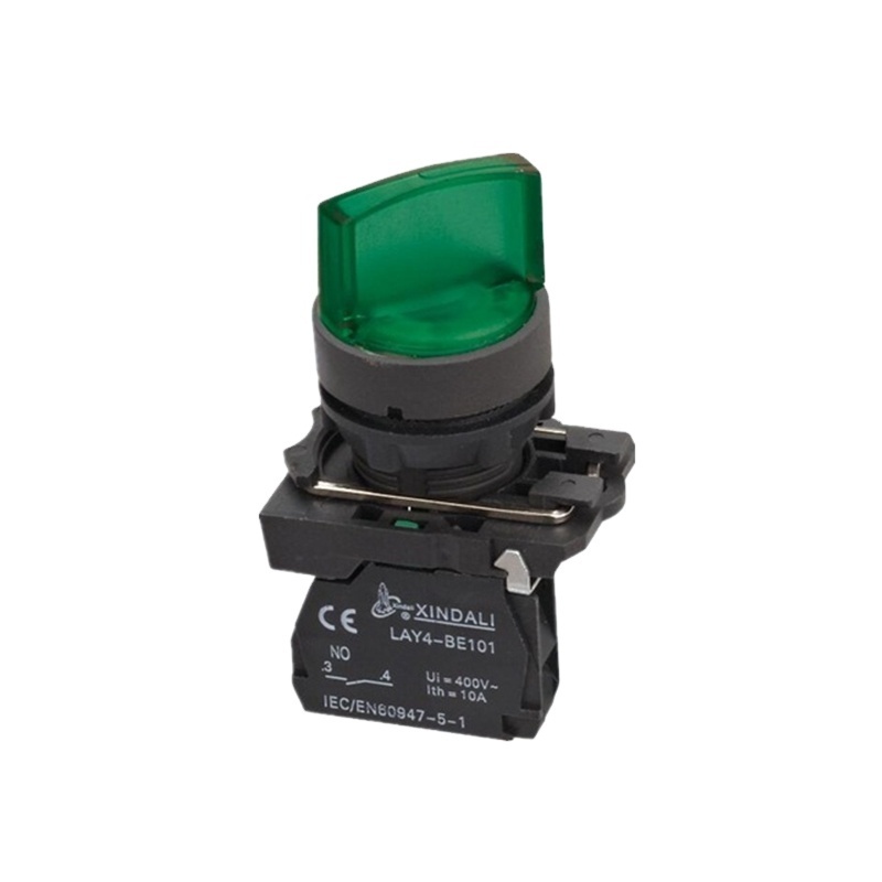 LAY4-EK2365 indicator lights select illuminated standard handle 2 position selector push button switch