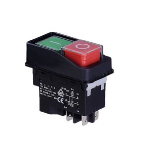 XDZ-6C Self Lock Mechanical Equipment Control Station plastic on off switch electromagnetic switch