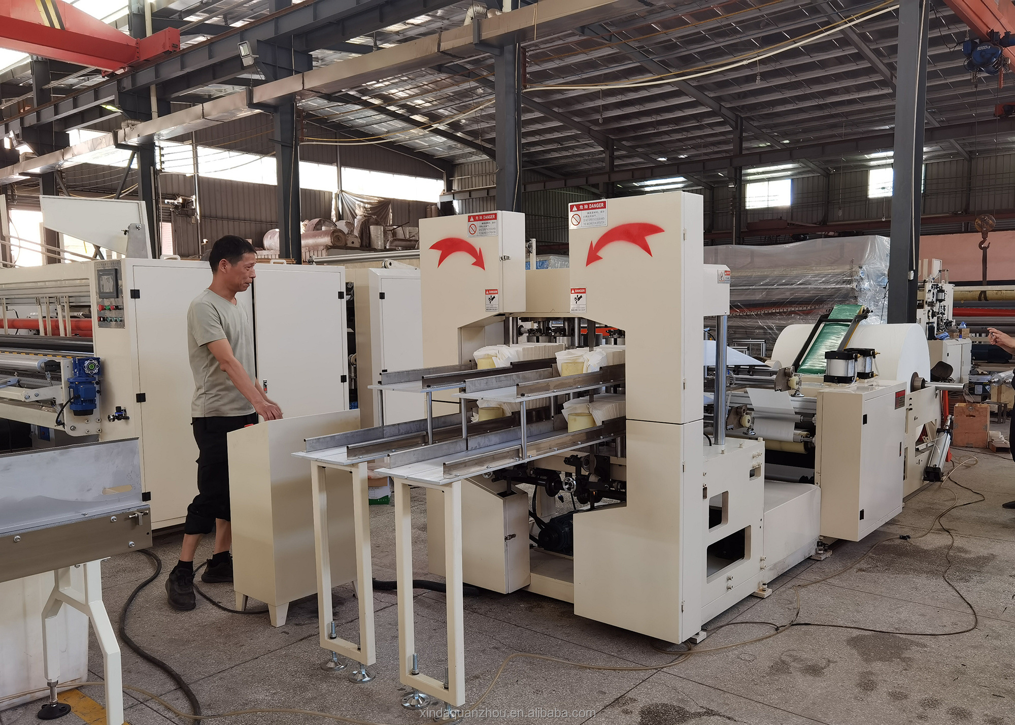 Small Business High Speed Printing Napkin Paper Manufacturing Machine for Home Business