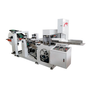 China supply low cost paper napkin automatic folding making machine