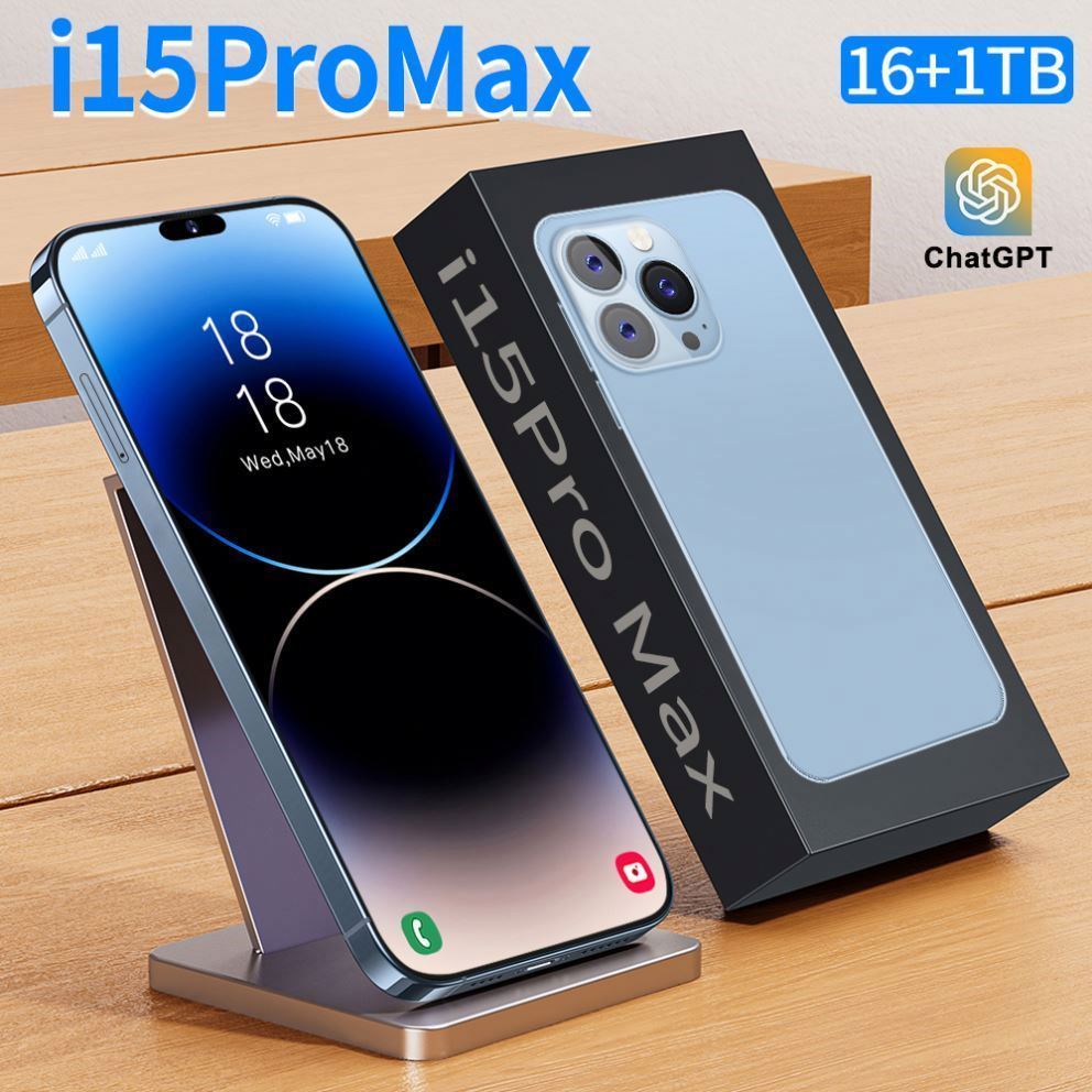 Original i15 phone 14 pro max neuf 6.7 inch 12GB + 512Gb Clone smartphone 8-core celulares 14 pro max unlocked mobile phone