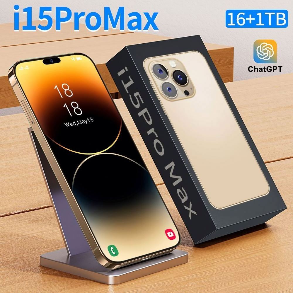 Original i15 phone 14 pro max neuf 6.7 inch 12GB + 512Gb Clone smartphone 8-core celulares 14 pro max unlocked mobile phone