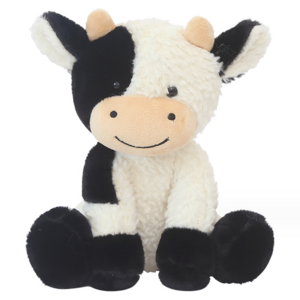 OEM dairy cow plush toy singing musical cow toy electronic stuffed toy